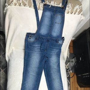 Denim pants overalls